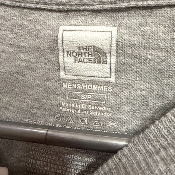The North Face Heather Gray Camo Logo Tee - Picture 2 of 3